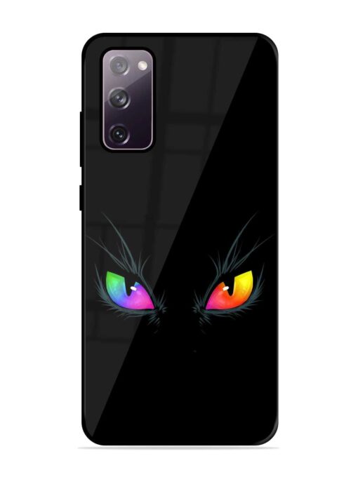 Cat Eyes Glossy Metal Phone Cover for Samsung Galaxy S20 Fe (5G) Zapvi