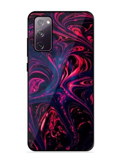 Abstract Background Glossy Metal Phone Cover for Samsung Galaxy S20 Fe (5G)