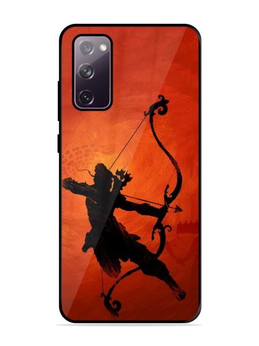 Illustration Lord Rama Glossy Metal Phone Cover for Samsung Galaxy S20 Fe (5G) Zapvi