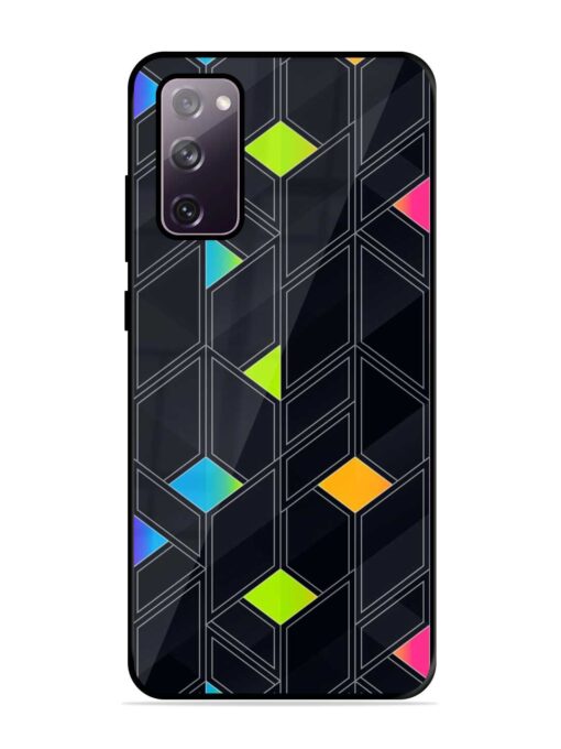 Abstract Mosaic Seamless Glossy Metal Phone Cover for Samsung Galaxy S20 Fe (5G) Zapvi