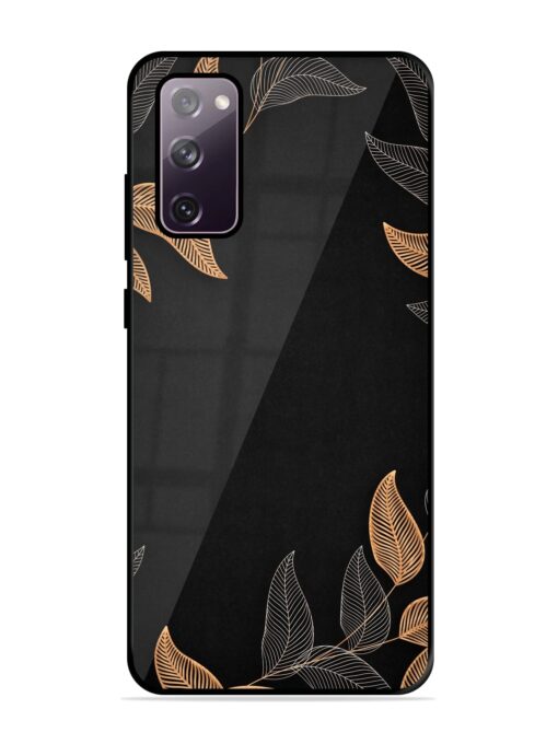 Foliage Art Glossy Metal Phone Cover for Samsung Galaxy S20 Fe (5G) Zapvi