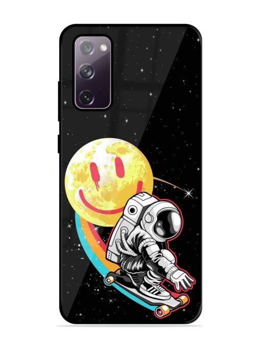 Astronaut Art Glossy Metal Phone Cover for Samsung Galaxy S20 Fe (5G) Zapvi