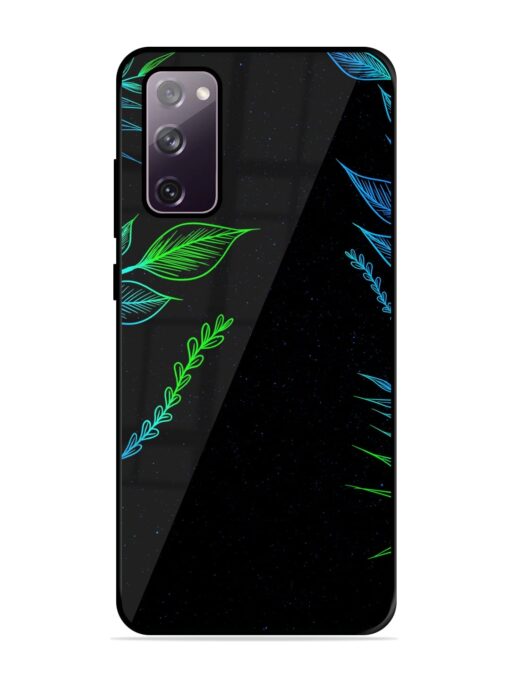 Aesthetic Neon Glossy Metal Phone Cover for Samsung Galaxy S20 Fe (5G) Zapvi