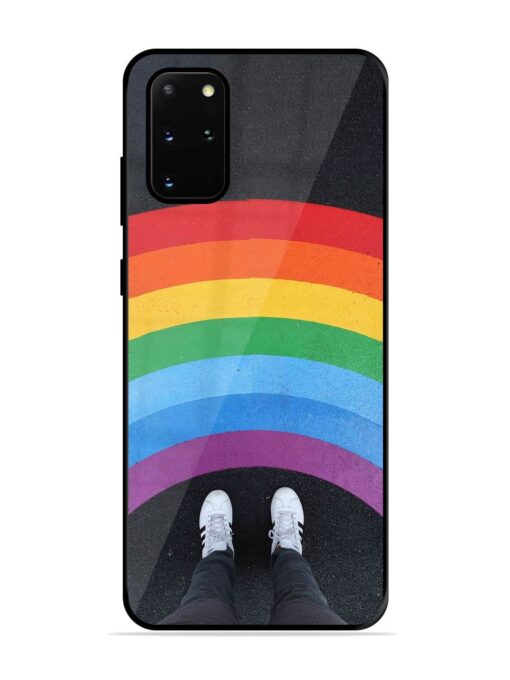 Legs Rainbow Glossy Metal TPU Phone Cover for Samsung Galaxy S20 Plus Zapvi