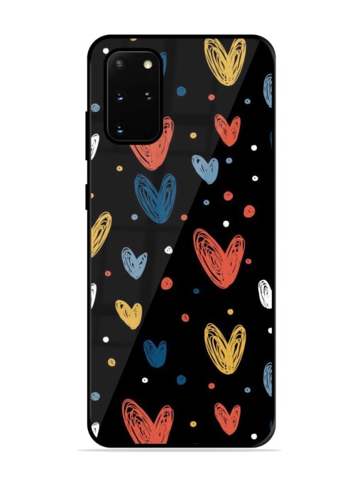 Happy Valentines Day Glossy Metal TPU Phone Cover for Samsung Galaxy S20 Plus Zapvi