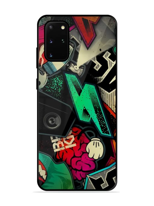 Graffiti Art Glossy Metal Phone Cover for Samsung Galaxy S20 Plus Zapvi