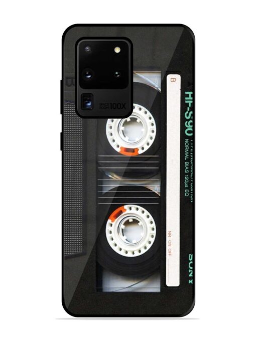 Sony Hf-S90 Cassette Glossy Metal Phone Cover for Samsung Galaxy S20 Ultra