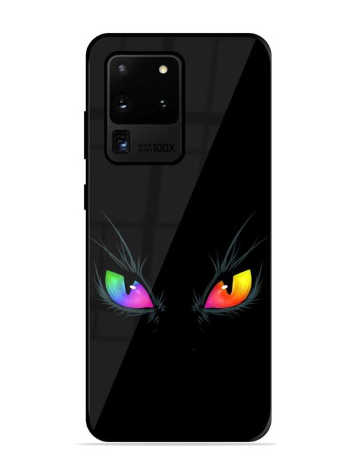 Cat Eyes Glossy Metal Phone Cover for Samsung Galaxy S20 Ultra Zapvi