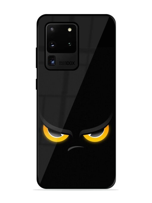 Scary Yellow Eye Glossy Metal TPU Phone Cover for Samsung Galaxy S20 Ultra