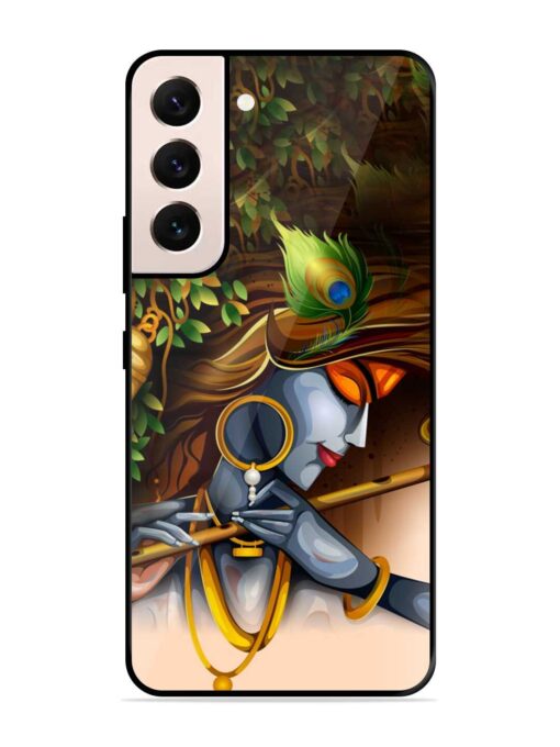 Krishna Glossy Metal Phone Cover for Samsung Galaxy S21 (5G) Zapvi