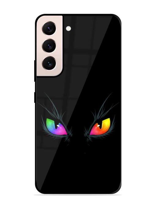 Cat Eyes Glossy Metal Phone Cover for Samsung Galaxy S21 (5G) Zapvi