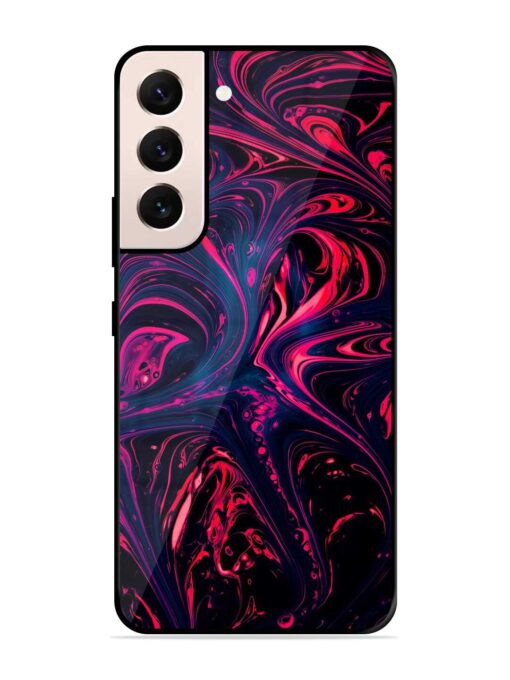 Abstract Background Glossy Metal Phone Cover for Samsung Galaxy S21 (5G) Zapvi