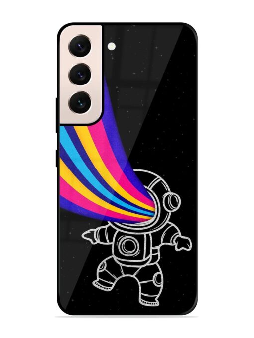 Astronaut Glossy Metal TPU Phone Cover for Samsung Galaxy S21 (5G) Zapvi