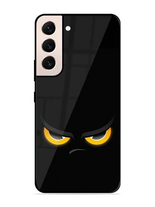 Scary Yellow Eye Glossy Metal TPU Phone Cover for Samsung Galaxy S21 (5G) Zapvi