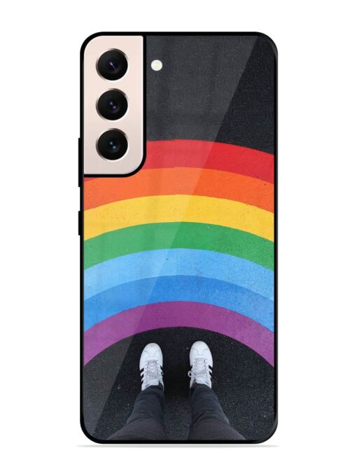 Legs Rainbow Glossy Metal TPU Phone Cover for Samsung Galaxy S21 (5G) Zapvi