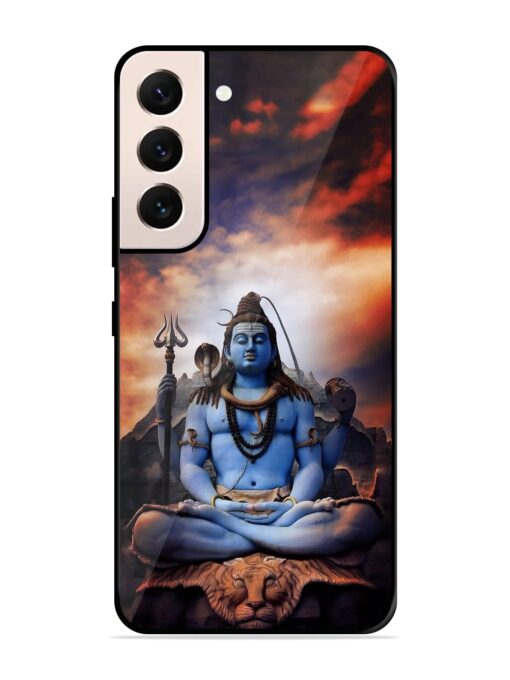 Jai Jai Shiv Glossy Metal Phone Cover for Samsung Galaxy S21 (5G) Zapvi