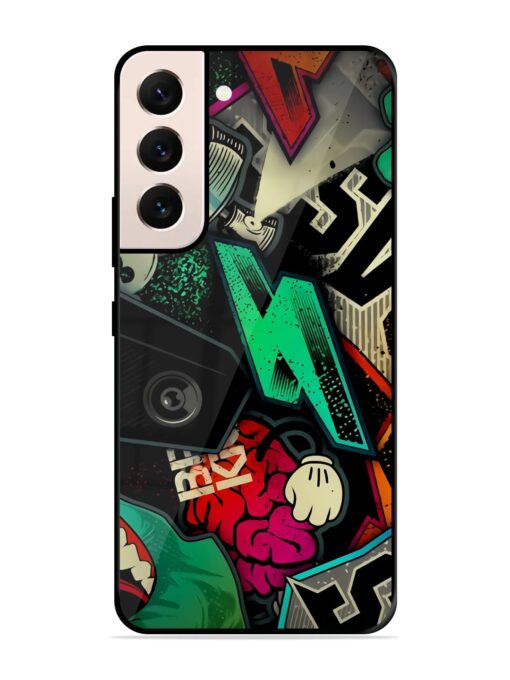 Graffiti Art Glossy Metal Phone Cover for Samsung Galaxy S21 (5G) Zapvi