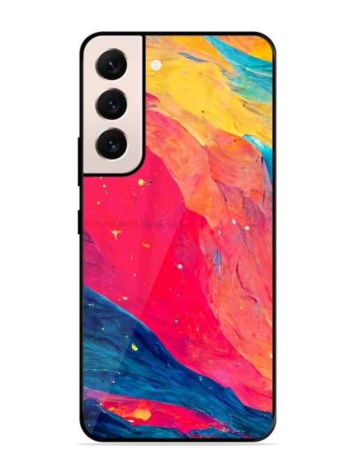 Starry Night Glossy Metal Phone Cover for Samsung Galaxy S21 (5G) Zapvi