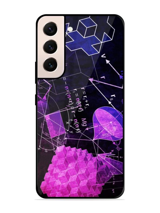 Math Physics Formula Art Glossy Metal Phone Cover for Samsung Galaxy S21 (5G) Zapvi