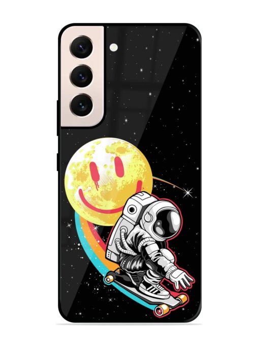 Astronaut Art Glossy Metal Phone Cover for Samsung Galaxy S21 (5G) Zapvi