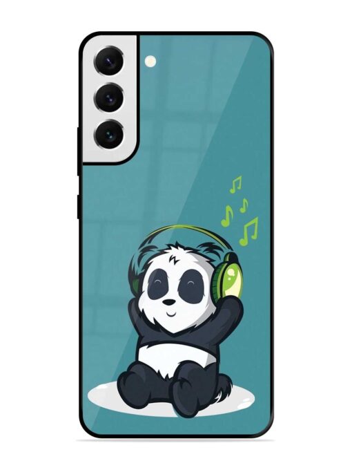 Music Panda Glossy Metal Phone Cover for Samsung Galaxy S21 Fe (5G) Zapvi