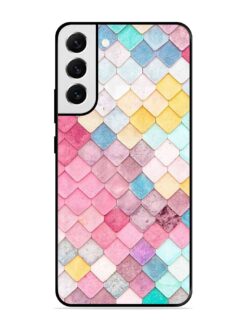 Fondos De Pantalla Glossy Metal Phone Cover for Samsung Galaxy S21 Fe (5G)