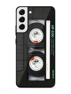 Sony Hf-S90 Cassette Glossy Metal Phone Cover for Samsung Galaxy S21 Fe (5G)