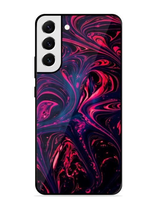 Abstract Background Glossy Metal Phone Cover for Samsung Galaxy S21 Fe (5G) Zapvi