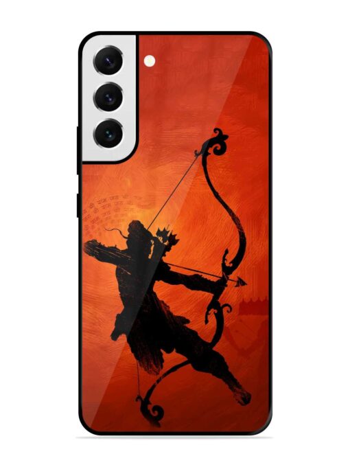 Illustration Lord Rama Glossy Metal Phone Cover for Samsung Galaxy S21 Fe (5G) Zapvi