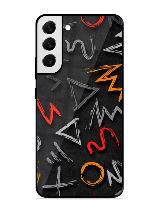 Grungy Graffiti Glossy Metal Phone Cover for Samsung Galaxy S21 Fe (5G) Zapvi