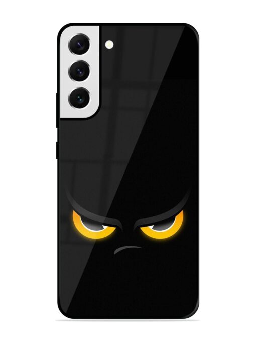 Scary Yellow Eye Glossy Metal TPU Phone Cover for Samsung Galaxy S22 Plus Zapvi