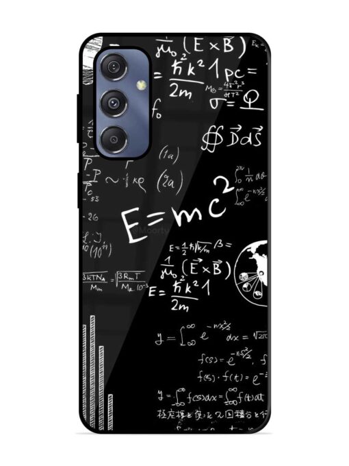 E=Mc2 Mass?Energy Equivalence Glossy Metal Phone Cover for Samsung Galaxy S23 Fe (5G) Zapvi