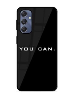 You Can Glossy Metal Phone Cover for Samsung Galaxy S23 Fe (5G)