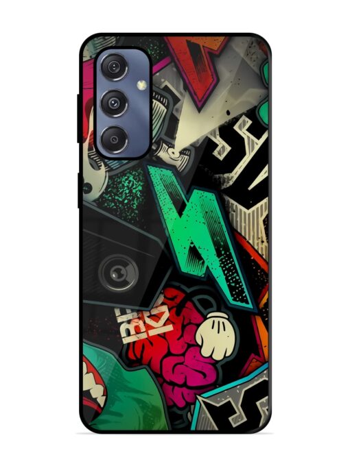 Graffiti Art Glossy Metal Phone Cover for Samsung Galaxy S23 Fe (5G) Zapvi