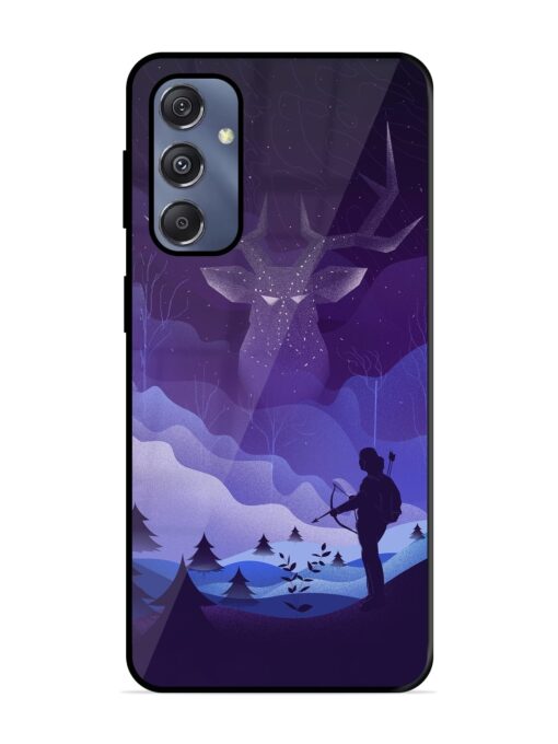 Deer Forest River Glossy Metal Phone Cover for Samsung Galaxy S23 Fe (5G) Zapvi