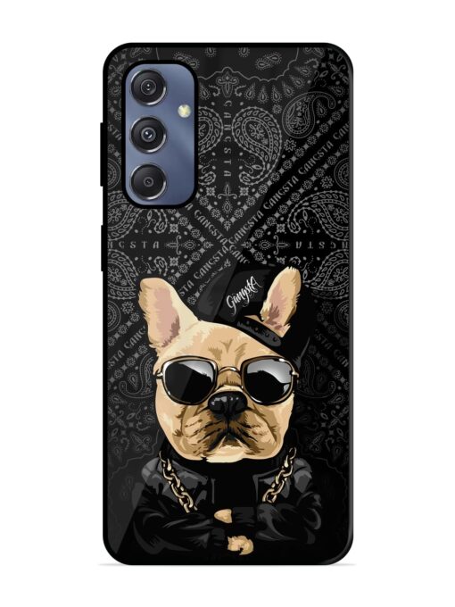 Gangsta Cool Sunmetales Dog Glossy Metal Phone Cover for Samsung Galaxy S23 Fe (5G) Zapvi