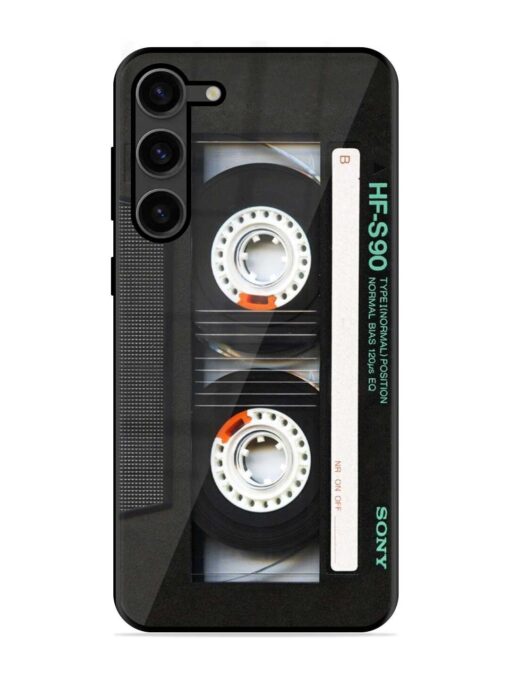 Sony Hf-S90 Cassette Glossy Metal Phone Cover for Samsung Galaxy S23 Plus (5G) Zapvi