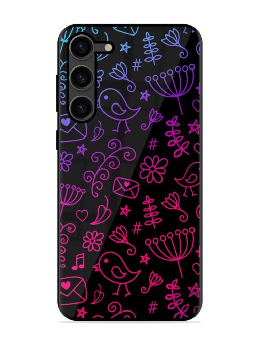 Cool Girly Glossy Metal Phone Cover for Samsung Galaxy S23 Plus (5G) Zapvi