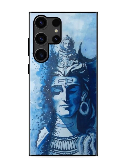 Shiv Art Glossy Metal Phone Cover for Samsung Galaxy S23 Ultra Zapvi