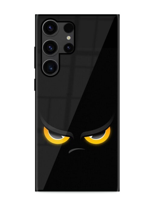 Scary Yellow Eye Glossy Metal TPU Phone Cover for Samsung Galaxy S23 Ultra Zapvi
