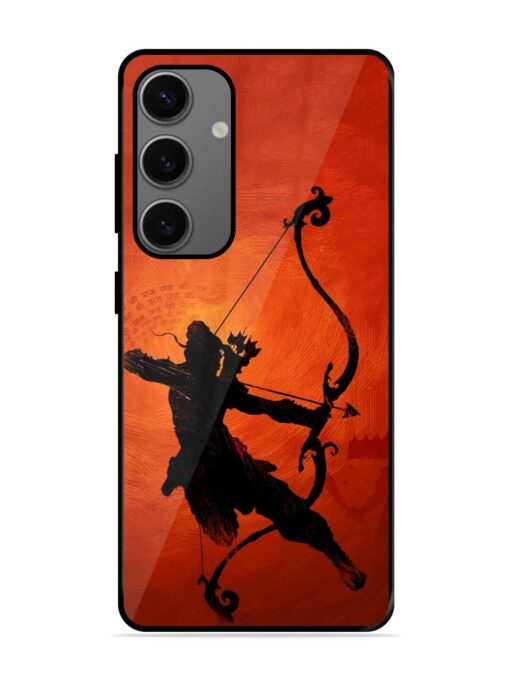 Illustration Lord Rama Glossy Metal Phone Cover for Samsung Galaxy S24 (5G) Zapvi