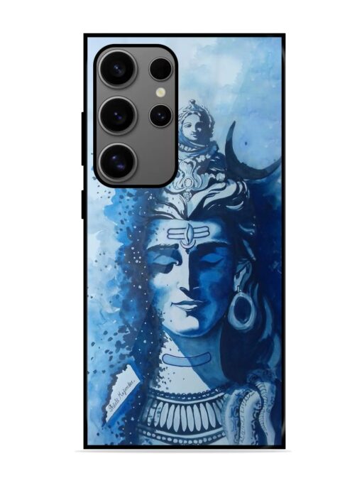 Shiv Art Glossy Metal Phone Cover for Samsung Galaxy S24 Ultra (5G) Zapvi