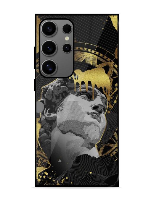 Roman Face Glossy Metal Phone Cover for Samsung Galaxy S24 Ultra (5G) Zapvi