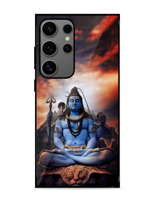 Jai Jai Shiv Glossy Metal Phone Cover for Samsung Galaxy S24 Ultra (5G) Zapvi