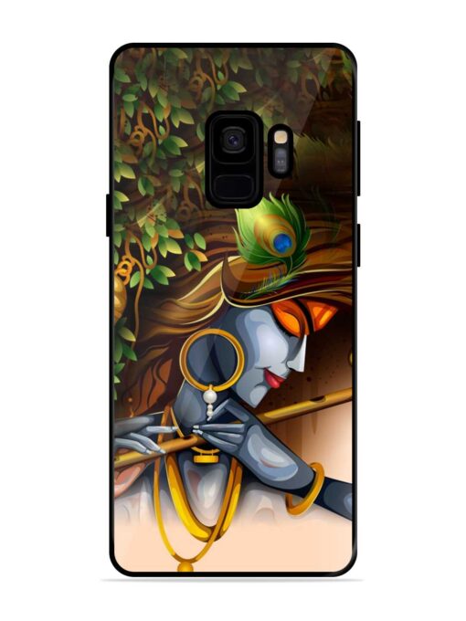 Krishna Glossy Metal Phone Cover for Samsung Galaxy S9 Zapvi