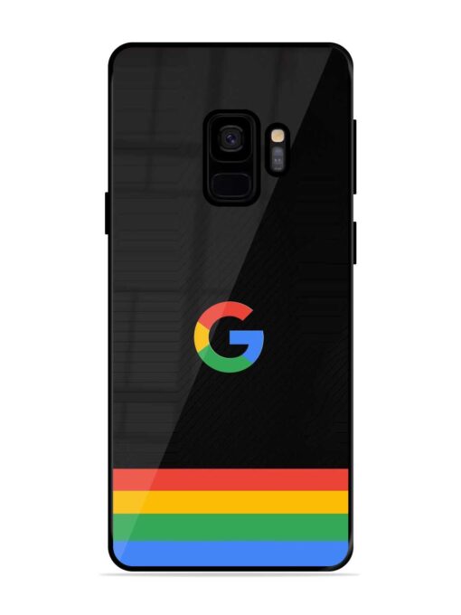 Google Logo Art Glossy Metal Phone Cover for Samsung Galaxy S9 Zapvi