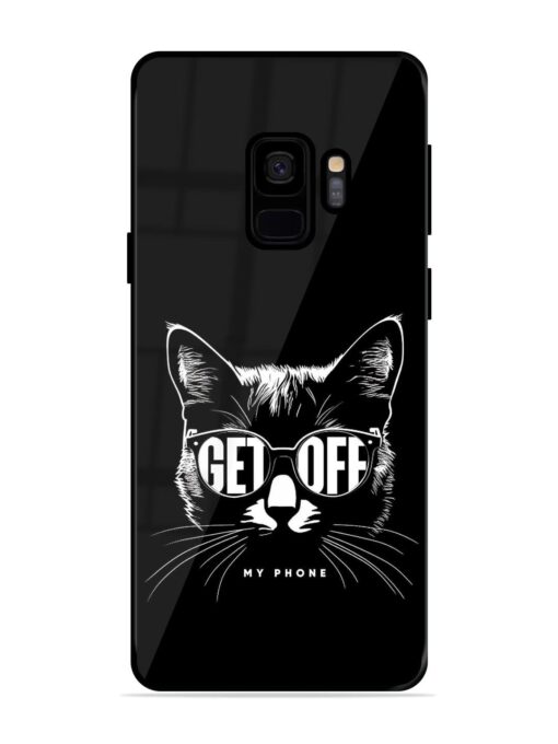 Get Off Glossy Metal TPU Phone Cover for Samsung Galaxy S9 Zapvi