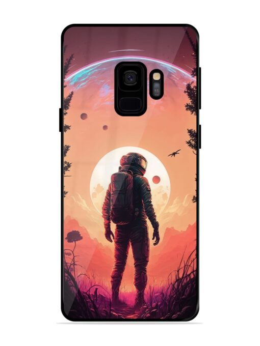 Red Sky At Morning Glossy Metal Phone Cover for Samsung Galaxy S9 Zapvi