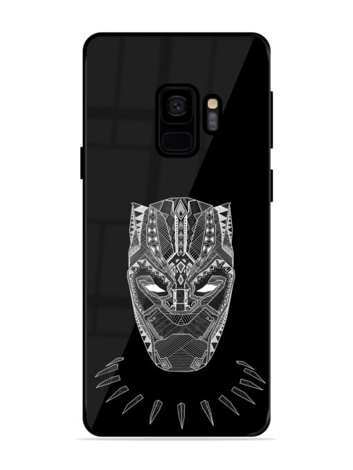 Fictional Art Glossy Metal Phone Cover for Samsung Galaxy S9 Zapvi