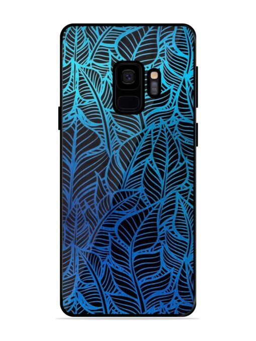 Decorative Topical Glossy Metal Phone Cover for Samsung Galaxy S9 Zapvi